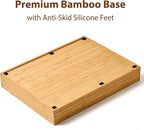 Umilife Bamboo Kitchen Drawer Organizer, 13 Inch Silverware Utensil Tray Holder - Image 5