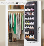 SLEEPING LAMB Over The Door Shoe Organizer - Image 2
