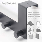 WEBI Over The Door Hooks, Over The Door Towel Rack - Image 4
