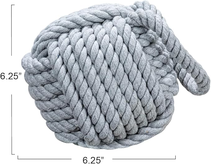 Nautical Rope Knot Decorative Cotton Door Stop - Image 7