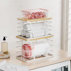 2 Pack Stackable Laundry Room Organization and Storage, Laundry Room Decor and - Image 6