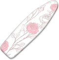 Floral Ironing Board Cover 17.7"x49", Standard Size Iron Board Covers by BVBOX