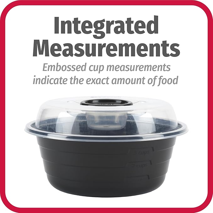 GoodCook 4-Cup Meal Prep Bowls Set - Image 4