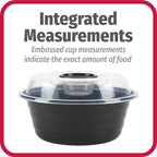 GoodCook 4-Cup Meal Prep Bowls Set - Image 4