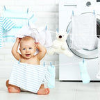 25 PCS Baby Shower Games, Clothes Pins, Plastic Mini Clothespins, Mini Clothes - Image 7