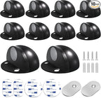 Magnetic Door Stoppers, No Drill Door Stops Magnetic Floor Mount Door Stopper by Gudui