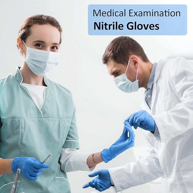 Schneider Nitrile Exam Gloves, 4 mil, Powder-Free, Latex-Free, - Image 4
