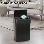 2 Pack Bathroom Trash Can with Lid - Image 3