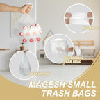 2.6 Gallon Small Trash Bags, Magesh 2.6 Gallon Trash Bag Strong, Leakage-Free - Image 2