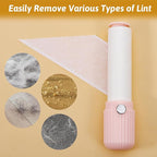1 Pack Mini Lint Roller with 150 Sticky Sheets Refillable Compact Pocket Lint - Image 3