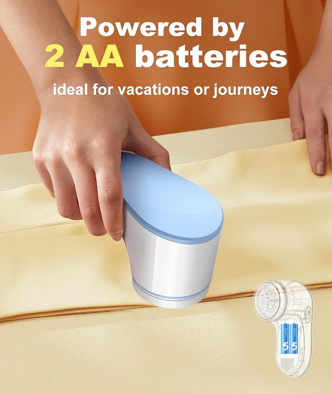 Fabric Shaver, Lint Remover for Clothes, Effectively and Quickly Remove Pills - Image 5