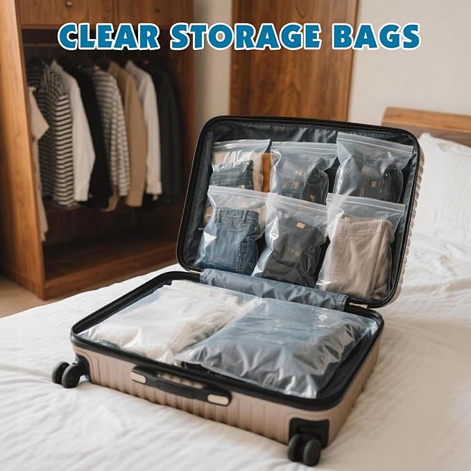 100 Pack Large 3 Gallon Storage Bags - Image 7