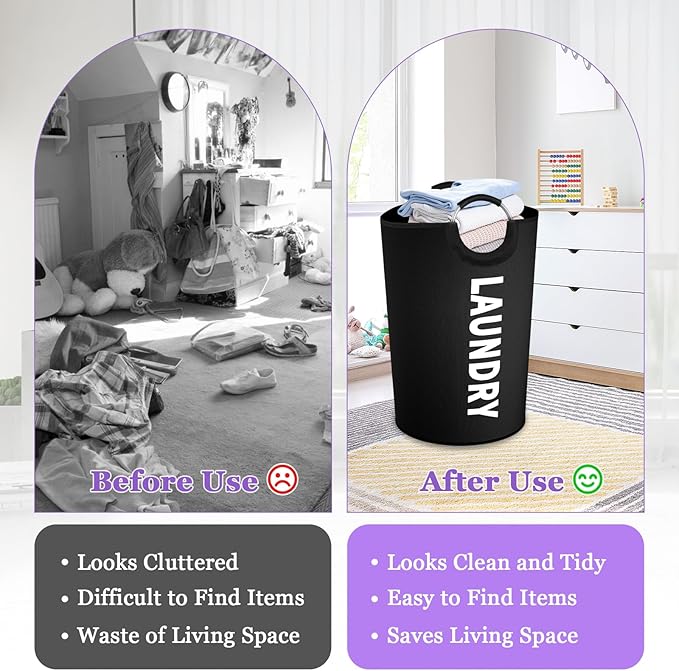 125L Extra Large Laundry Basket - Image 5