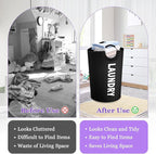 125L Extra Large Laundry Basket - Image 5