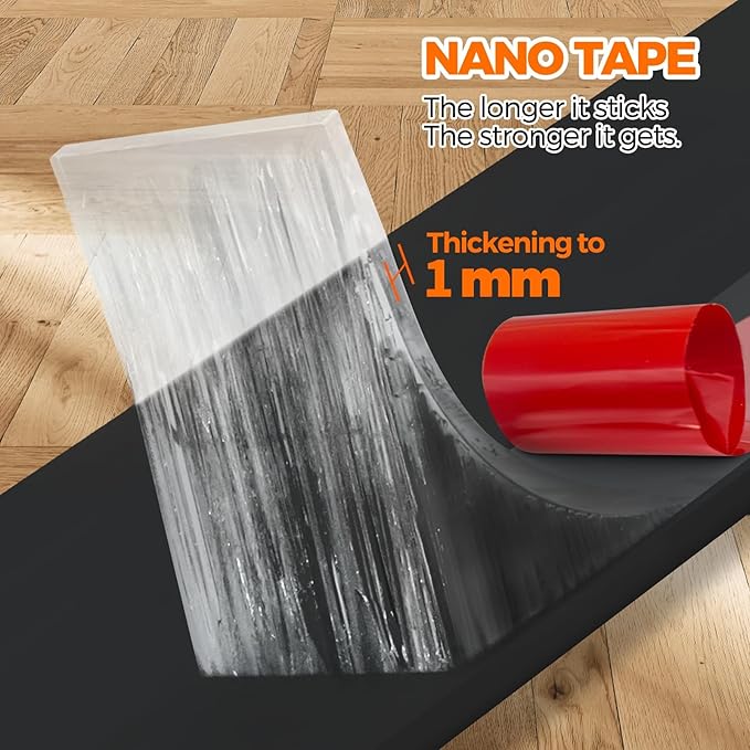 Holikme Door Draft Stopper Sheets, Rolls & Strips Under Door Draft Blocker - Image 2