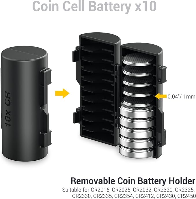 KIWIFOTOS 58 Slots AA AAA Battery Case Holder - Image 9