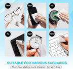 5 Pack Lens Cleaning Cloth, Glasses Cleaning Cloths, Eyeglass Lens Cleaner - Image 2