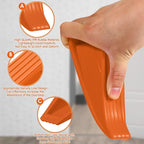 Frienda 2 Pcs Jumbo Door Stoppers Heavy Duty Door Stopper Tall up to 2inch Tall - Image 3