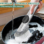 Soap Dispensing Dish Brush Refills, 6 Pack Dish Brush Replacement Head - Image 3
