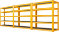REIBII Garage Shelving Load 3200LBS, 5-Tier Storage Shelves, Adjustable Heavy Duty Metal Shelving Unit for Pantry, Basement, Warehouse, 72" H x 36" W x 16" D H, 3PC by REIBII