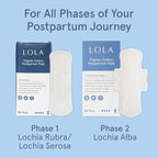 LOLA Organic Cotton Postpartum Pads - Image 4