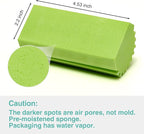 4 Pack Damp Dusting Sponge Duster, Reusable Household Cleaning Sponge Tool - Image 6