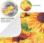 Super Absorbent Dish Drying Mat, Microfiber Fast-Drying Dish Mat, Kitchen Dish - Image 2