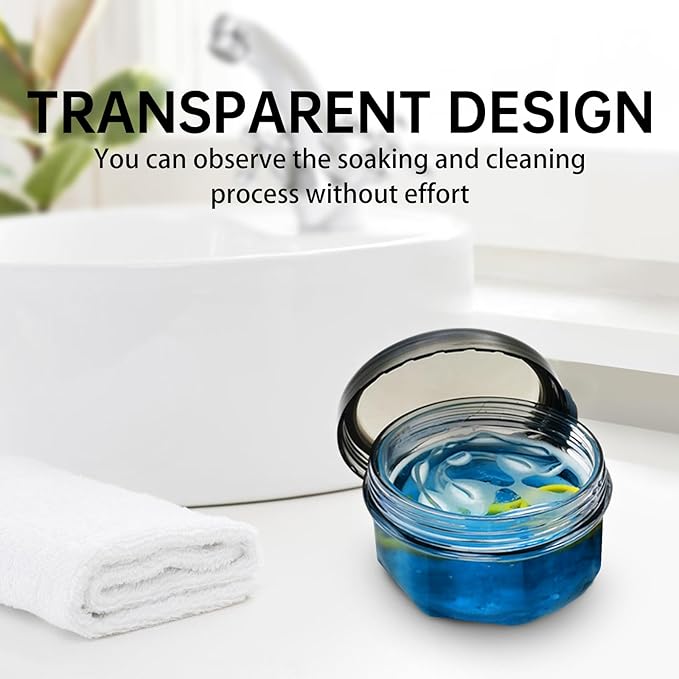 Leak Proof Denture Cups for Soaking Dentures - Image 4