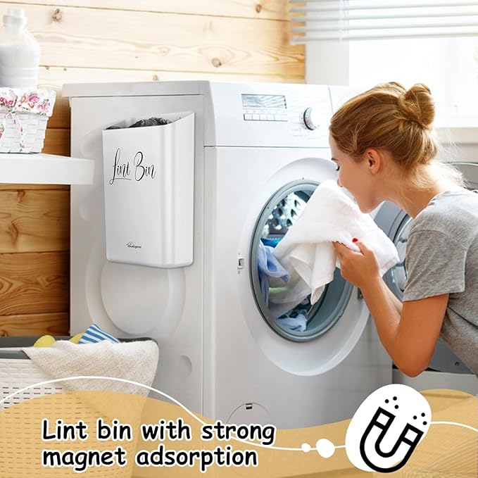 Sealegend Magnetic Lint Bin Lint Trash Can - Image 5