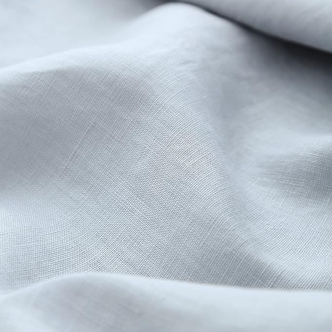 Amazhiyu Pure Linen Over The Door Laundry Hanging Hamper Bag - Image 6