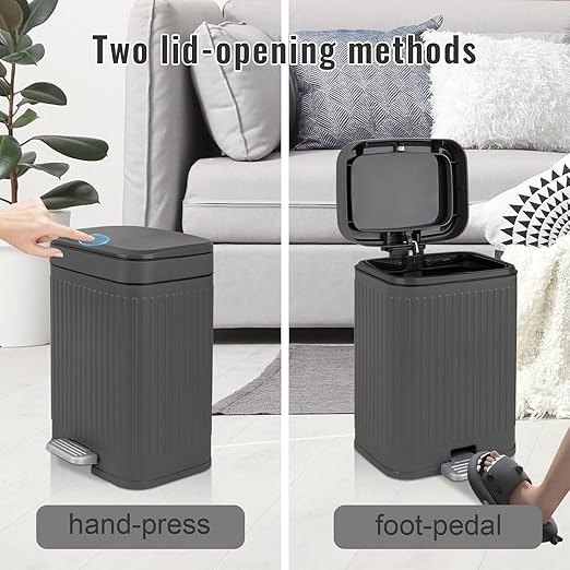 rejomiik Small Bathroom Trash Can - Image 3