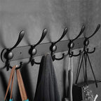 Coat Rack Wall Mounted, 5 Tri Stainless Steel Coat Hook - Image 6