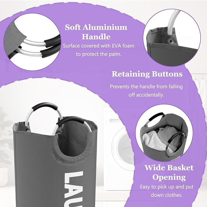 Collapsible Laundry Basket - Image 3