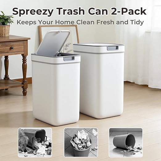 Spreezy Bathroom Trash Can - Image 6