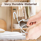VTRIN Baby Hangers 60 Pack Large Capacity Hard Plastic Kids Hangers Suitable - Image 5