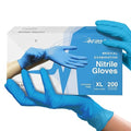 Blue Nitrile Disposable Gloves X Large, Dental and Surgical Grade by FifthPulse