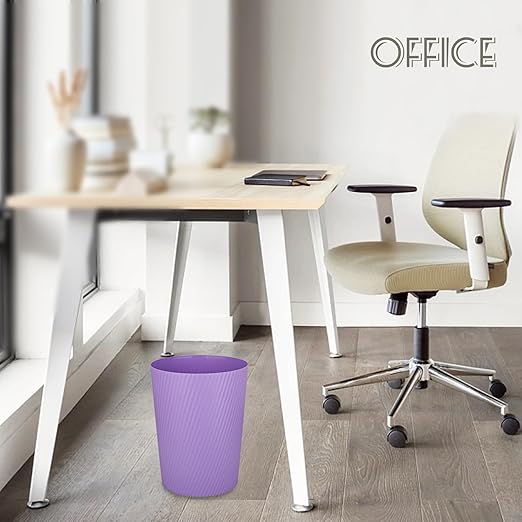 UUJOLY Small Trash Can Wastebasket Garbage Can Container Bins - Image 3