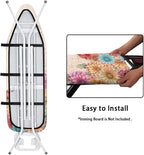 Sprowallow Hummingbird Retro Flower 15x54 inch Ironing Board Cover and Pad - Image 4