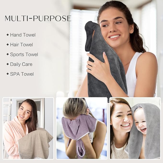 KinHwa Bathroom Hand Towels Absorbent Gym Towels Luxury Soft Face Towel - Image 6