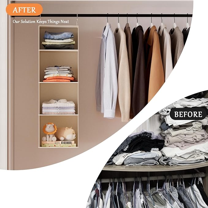 VERONLY Hanging Closet Organizer and Storage - Image 8