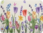 Spring Floral Dish Drying Mat for Kitchen Counter 18x24 Inch Spring Flowers by Kawani