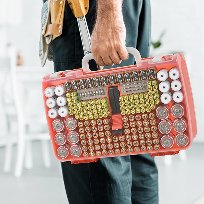 Battery Organizer Storage Holder Case - Image 6