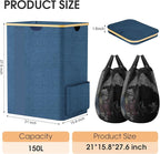 Laundry Basket Clothes Hamper - Image 2