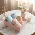 4 Pcs Hand Towel for Bathroom 14 x 30 Inch Neutral Microfiber Quick Dry - Image 3