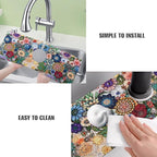 Sinkmat Absorbing Mat, 2 Pack Drying Mat Around Sink Splash Guard Behind Faucet - Image 6