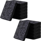 12 - Pack Non-Scratch Scrub Sponges - Sponges by Mainlyrunmakeupsuppliers