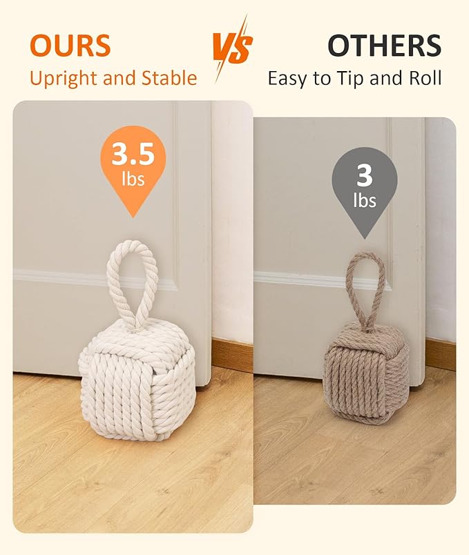 2Pack Decorative Door Stoppers - Image 3