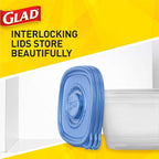 Glad GladWare Deep Dish Food Storage Containers, Large Rectangle - Image 8