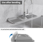 WAFT YEARN 17X5 Inch Silicone Durable Faucet Mat Kitchen Sink Splash Guard - Image 6