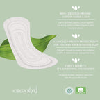 Organyc 100% Certified Organic Cotton Inside and Out Folded Panty Liner - Image 6